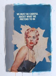We Must Be Careful (Blue) by The Connor Brothers - Hand Coloured Edition sized 12x16 inches. Available from Whitewall Galleries